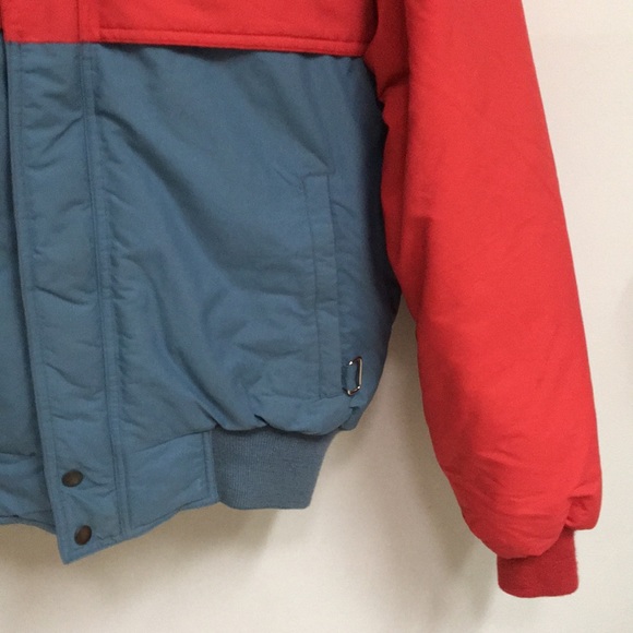 Vintage Goose Down Puffer Coat w/ Goose Feathers - Picture 4 of 8